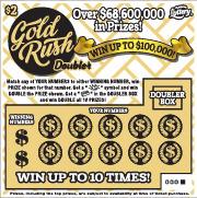 A Kissimmee woman claimed a $1 million prize from the Gold Rush Doubler Scratch-Off game. PHOTO/FLORIDA LOTTERY