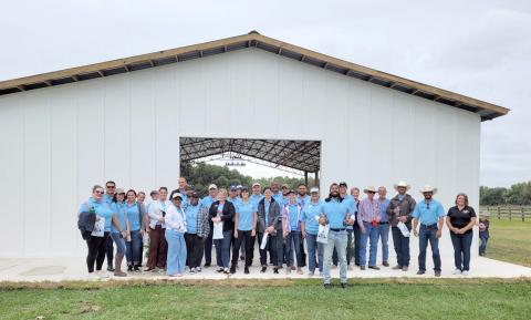 UF/IFAS treated this year’s Leadership Osceola class to a tour of area ranching operations, including the Heart D Farm (pictured). PHOTO/EXTENSION SERVICES