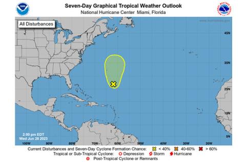 Graphic/National Hurricane Center