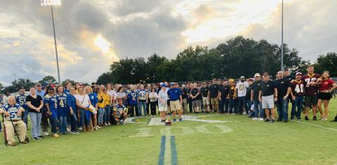 Hundreds of alumni were part of the gathering.