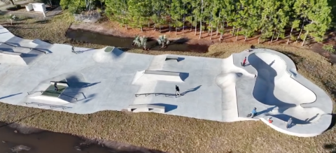 The skate park at Ted Broda Memorial Park in St. Cloud is now open — grab your boards, bikes and skates and get to grindin'! PHOTO/CITY OF ST. CLOUD