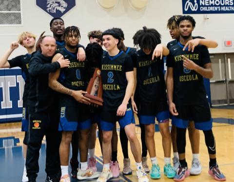 The district-champion Osceola Kowboys are back in the Class 7A regional boys basketball playoffs at Oak Ridge on Thursday. PHOTO/KATIE WILLIAMS