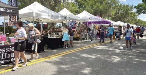 Crafters, beer and food vendors, a car show, entertainment and games are all part of the St. Cloud Spring Fling on Saturday.  FILE PHOTO