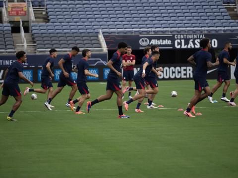 Team USA preps for a match against Brazil on Wednesday in Orlando, after a rough weekend outing against Colombia. PHOTO/MARIO CASAMALHUAPA