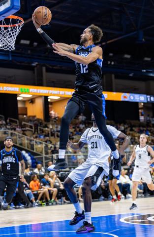Two-way Osceola and Orlando Magic player Trevelin Queen led the team in scoring in two season-opening losses to the Austin Spurs. PHOTO/TAYLOR MCFEE