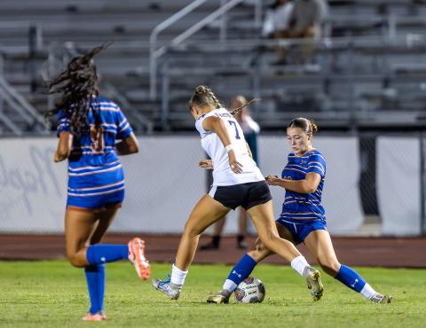 Harmony High is the defending OBC girls soccer tournament champion, and will host on Monday (Poinciana) and Tuesday (Toho or Gateway) as the No. 2 seed. PHOTO/TAYLOR MCFEE