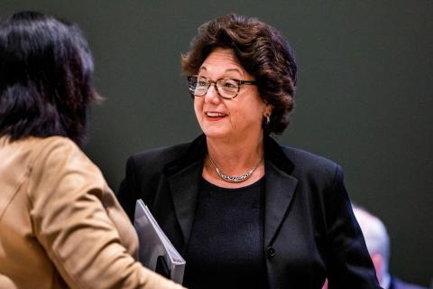 Former Senate President Kathleen Passidomo, R-Naples, wants lawmakers to continue working on housing issues. PHOTO/NEWS SERVICE OF FLORIDA COLIN HACKLEY