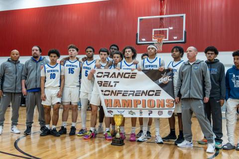 Hard nosed defense and big second-half buckets led the Osceola Kowboys to the 2024 Orange Belt Conference boys basketball title. PHOTO/TAYLOR MCFEE