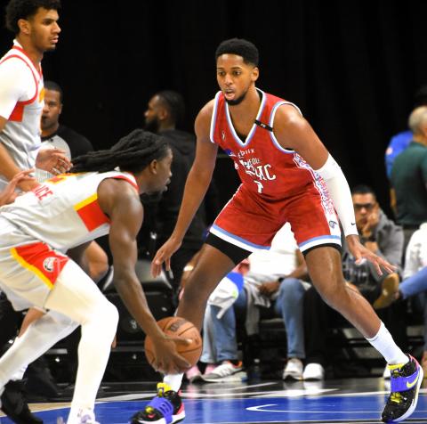 Osceola Magic player Robert Baker is moving on to German club ALBA Berlin in the Euroleague, the team announced Thursday. PHOTO/KATIE WILLIAMS
