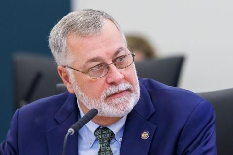 Senate President Ben Albritton (shown in photo) and House Speaker Daniel Perez on Monday called a special legislative session to address illegal immigration. NSF PHOTO/COLIN HACKLEY