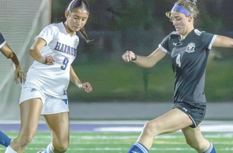 Harmony forward Gabriella Guzman scored 20 goals for the Longhorns, and now has 60 career tallies heading into her senior season. (File Photo)
