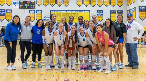 After a tough five-set loss in Thursday's Class 7A semifinal, this Osceola class of seniors must take solace in three regional championships in four years and 99 match victories over that stretch. (Photo/Taylor McFee)