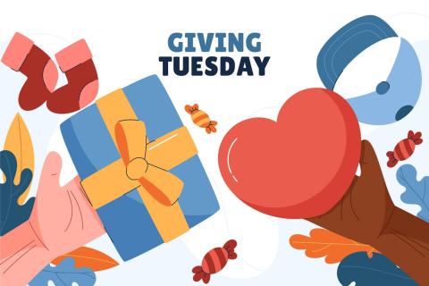 Giving Tuesday is celebrated the Tuesday after Thanksgiving, when charities, families, businesses, community centers, and students around the world will come together for one common purpose: to celebrate generosity and to give.