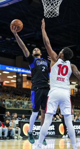 Osceola Magic forward Alex Morales had double-doubles in two of the team's three home wins this week to push into the NBA G League Eastern Conference lead. (Photo/Taylor McFee)