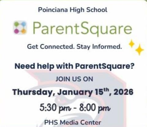Need to fill out those FAFSA forms for your high school senior and impending college freshman? Attend this event Thursday. (Graphic/PHS)