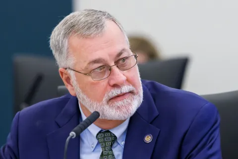 Senate President Ben Albritton was hospitalized after experiencing chest pain. (Photo/Colin Hackney, News Service of Florida)