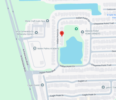 Deputies were notified of a shooting in the Indian Hill subdivision off Poinciana north of Old Tampa Highway just after noon Saturday.