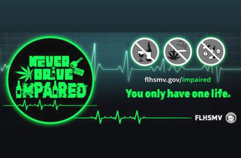 This March, the Florida Department of Highway Safety and Motor Vehicles (FLHSMV), and its division, the Florida Highway Patrol (FHP), urge all motorists to make responsible choices before getting into the driver’s seat. (Graphic/FHP)
