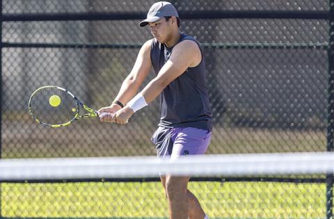 Celebration’s boys completed a clean sweep of matches in the OBC tennis tournament last weekend. (Photo/Taylor McFee)