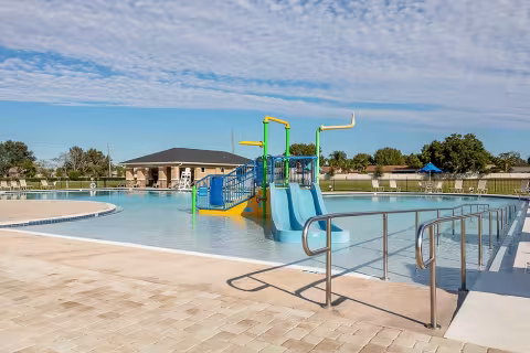 Take advantage of the warmer weather by enjoying the pools of Poinciana, like the Victory Pool. (Photo/APV)