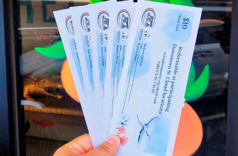 Cloud Cash is back! Shop local and save big in downtown St. Cloud beginning, Mon when Cloud Cash on June 1 when it will be available for online purchase 