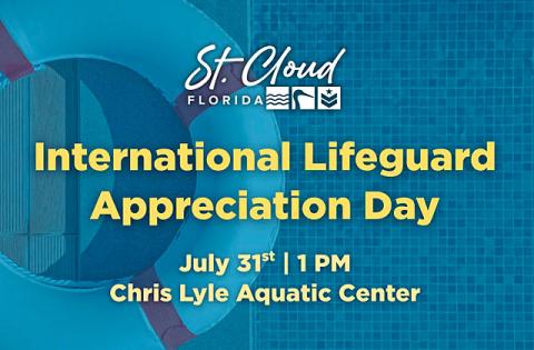 Celebrate International Lifeguard Appreciation Day at a friendly competition between residents and lifeguards at the Chris Lyle Aquatic Center on Friday.
