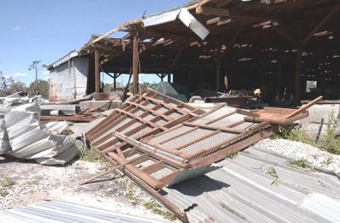 Madison County sustained damage in Hurricane Helene in 2024, but Florida was not affected by storms in the 2025 season. (Photo/Mike Exline, News Service of Florida).