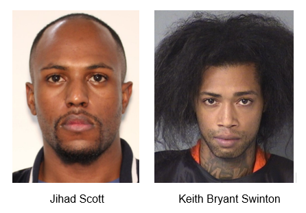 Police have also made an arrest in a July 11 deadly stabbing at the Days Inn on West Vine Street near Hoagland Boulevard. Detectives identified Jihad Scott, 32, and Keith Swinton Jr, 26, as the suspects in the stabbing of Javaris Florestial. Swinton has been arrested and booked into the Osceola County Jail, while police say Scott remains at large.