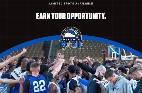  The Osceola Magic Combine (formerly the local player tryouts) will be on on Saturday, Sept. 5 at the Silver Spurs Arena. (Graphic/Osceola Magic)