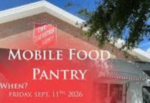 The Salvation Army Mobile Food Pantry will be in Poinciana on Friday, Sept. 11.