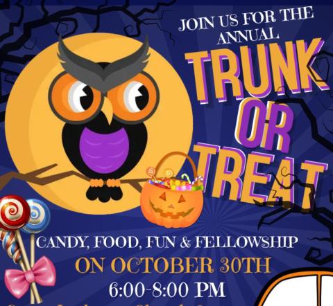 Grace Lutheran 'Trunk or Treat' — Oct. 30