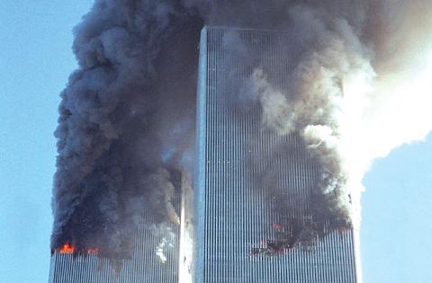 By 9:03 a.m. on Sept. 11, 2001, both World Trade Center towers were ablaze after a second passenger plane, United Flight 175, crashed into the South Tower. (Photo/Metro Creative)