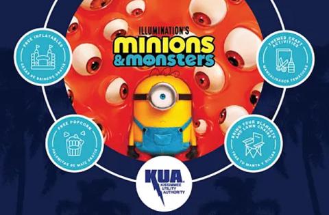 Movie in the Park returns Friday, Nov. 6 with 'Minions & Monsters' at Kissimmee Lakefront