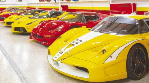 Comprising 48 automobiles, the Phil and Martha Bachman Collection will showcase iconic road and competition Ferrari models at the Mecum Kissimmee auto auction Jan. 6-18. (Photo/Michael Kall via Mecum)