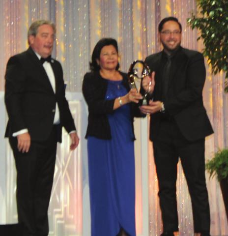 Martin Levert of Florida Technical College received the Unity Award