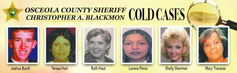 The Sheriff’s Office has shared a few details into six high-profile cases it is working; the crimes were committed as many as 33 years ago.