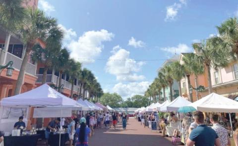 Right in the middle of Town Center in Celebration is a ‘Sunday Funday’ that may be worth the trip and the experience — the Celebration Farmers Market. PHOTO/CHRIS MILLER