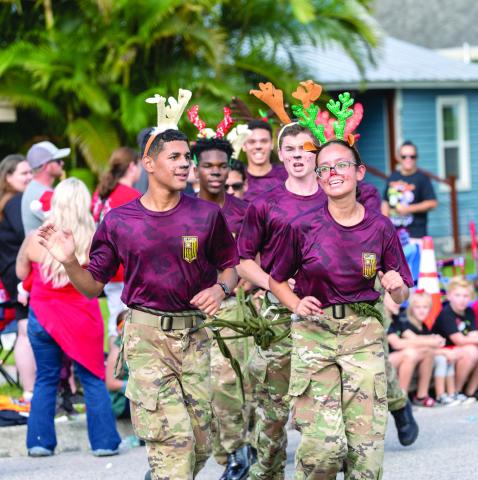 Expect as much fun at the St. Cloud Christmas Parade as pictured here in 2022. FILE PHOTO