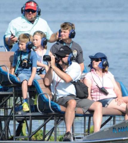 Kissimmee Swamp Tours takes guests for airboat rides through the Florida Everglades. PHOTOS/EXPERIENCE KISSIMMEE