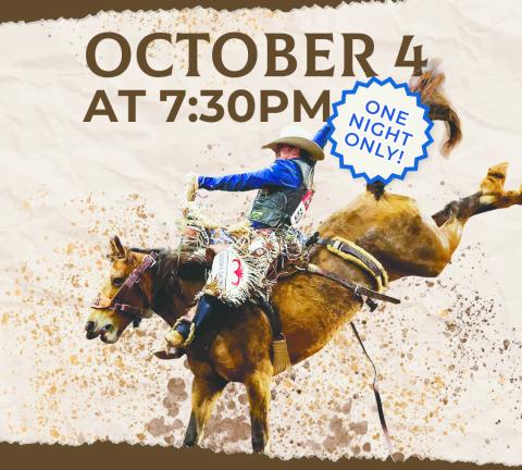 Meet the new Big Boss-Lady at Boots, Bulls & Barrels at the Silver Spurs Arena Oct. 4. (Photo/Silver Spurs Rodeo)