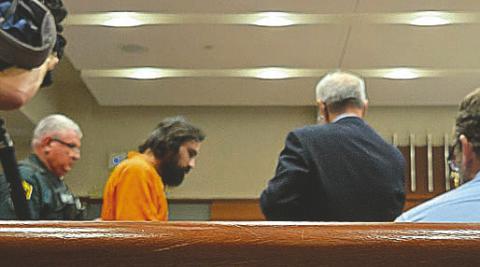 Ahmad Bojeh, the man police say shot three vacationing men to death in January, and who doctors say has a mental condition treated by medication, appeared in Osceola court Thursday for his competency hearing. (Photo/Ken Jackson)