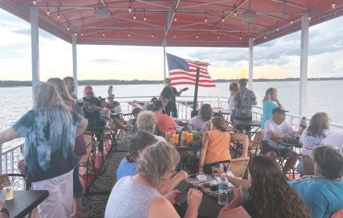 The Lillie offers sunset cruises with live music on Fridays and Saturdays. (Submitted photo)
