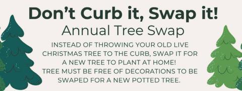 St. Cloud’s 22nd annual tree swap, “Don’t Curb it, Swap it” takes place on Saturday, Jan. 10 from 9 a.m. to 12 noon at Peghorn Nature Park. (Photo/City of St. Cloud)